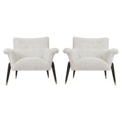 Spider Leg Lounge Chairs, Ico Parisi Style, C. 1960s