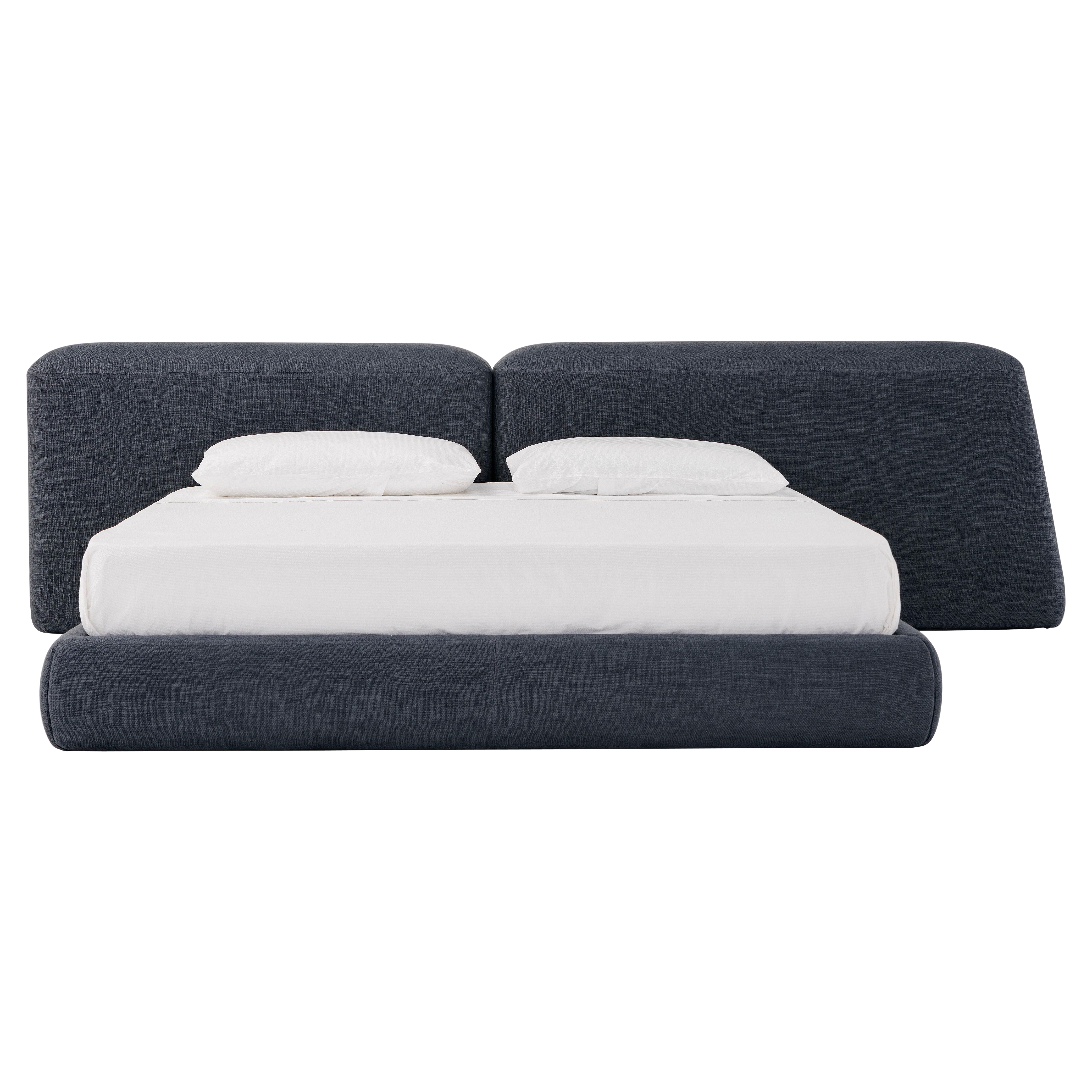 Lapislazuli-Bett aus Gewebe von Amura Lab
