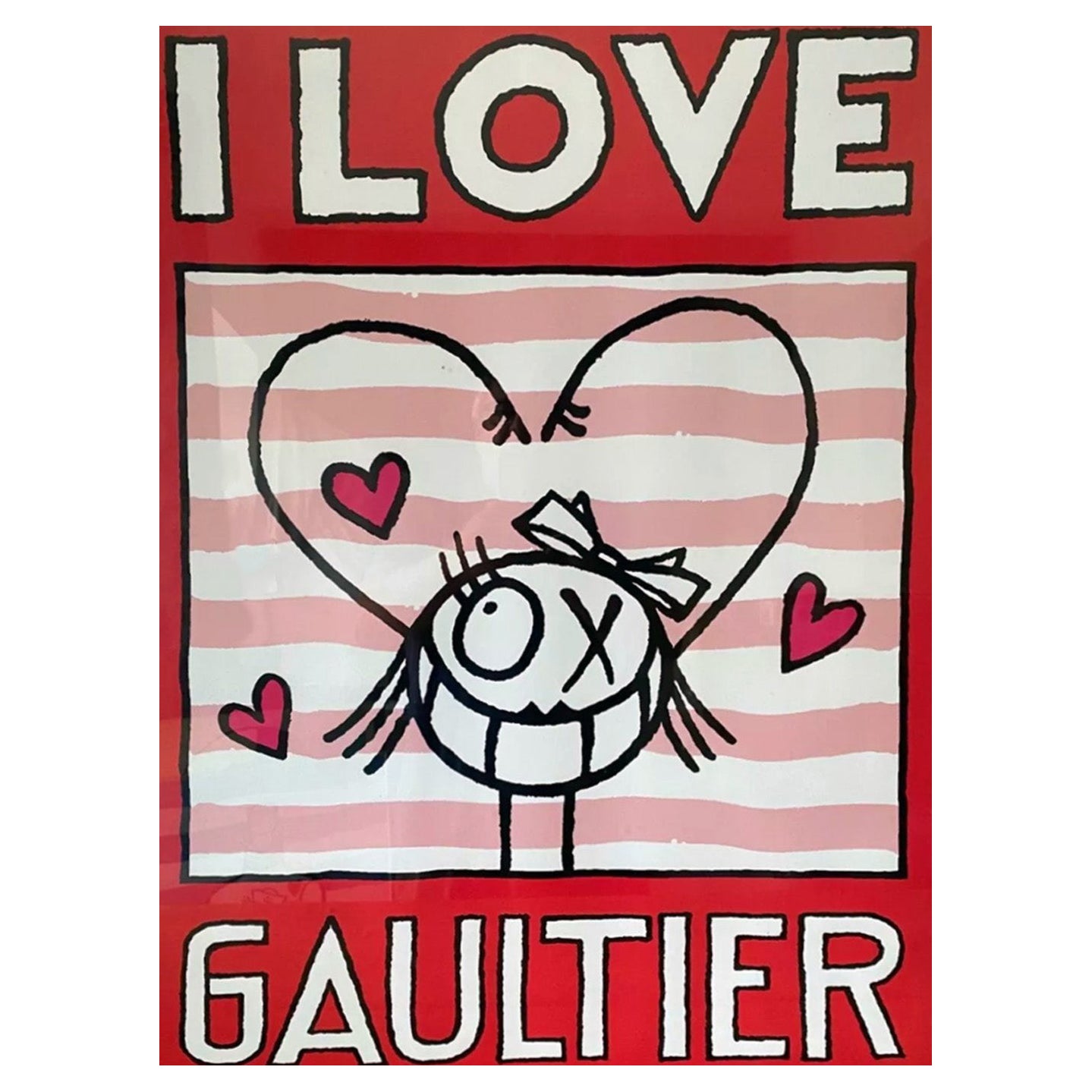 Affiche originale de Jean Paul Gauliter - I Love Gaultier, 2018