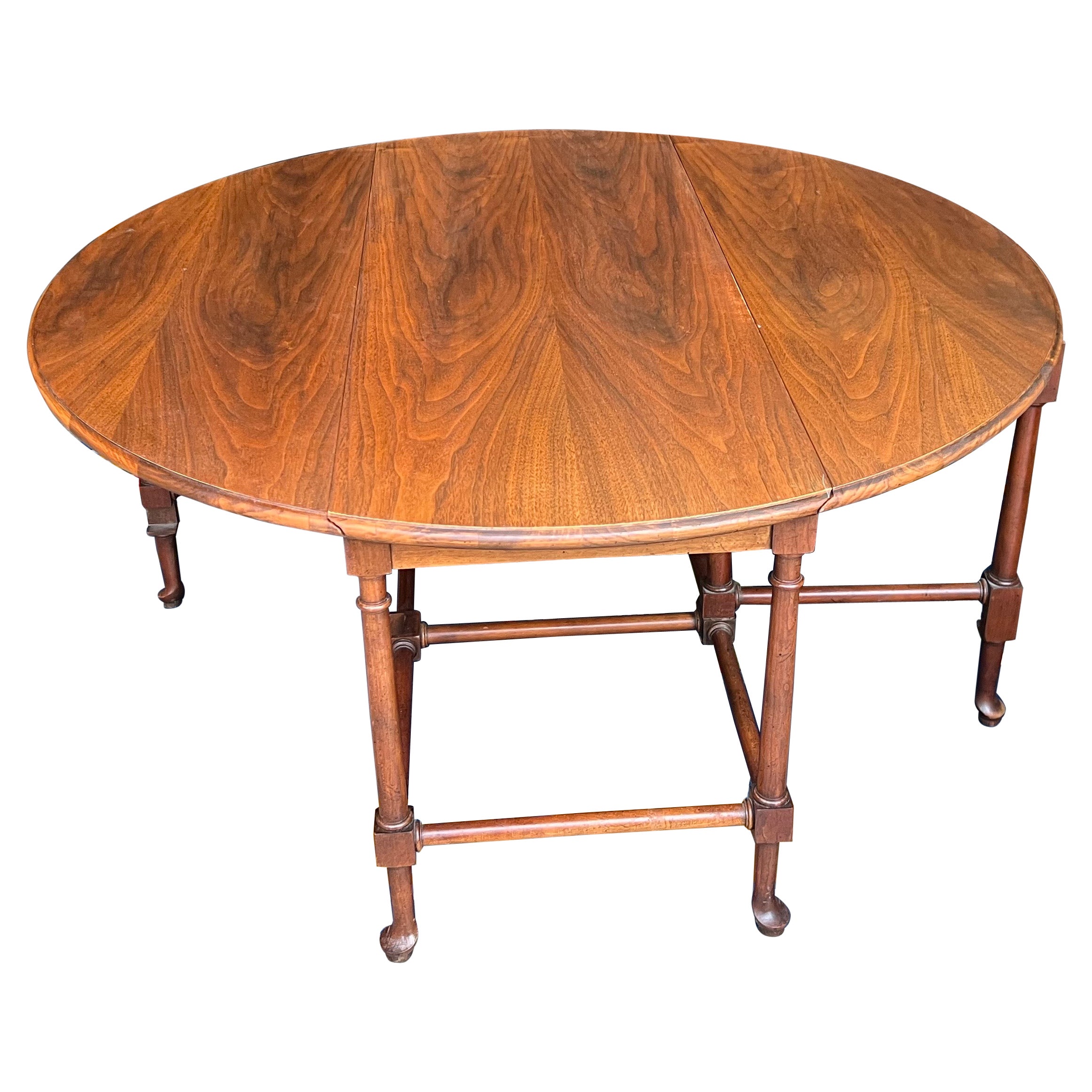 Vintage Baker Furniture Gate Leg Cocktail Table