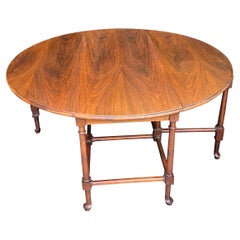 Vintage Baker Furniture Gate Leg Cocktail Table