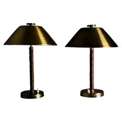 Elegante Tischlampen '5014' von Einar Bäckström, Schweden, 1940er Jahre