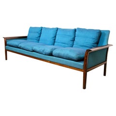 Vintage Norwegian Rosewood Sofa by Hans Olsen for Vatne