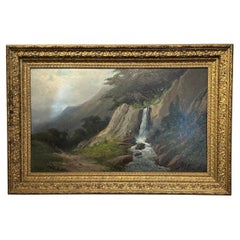 Pacific Northwest Landscape, Large Painting by Frederick Schafer