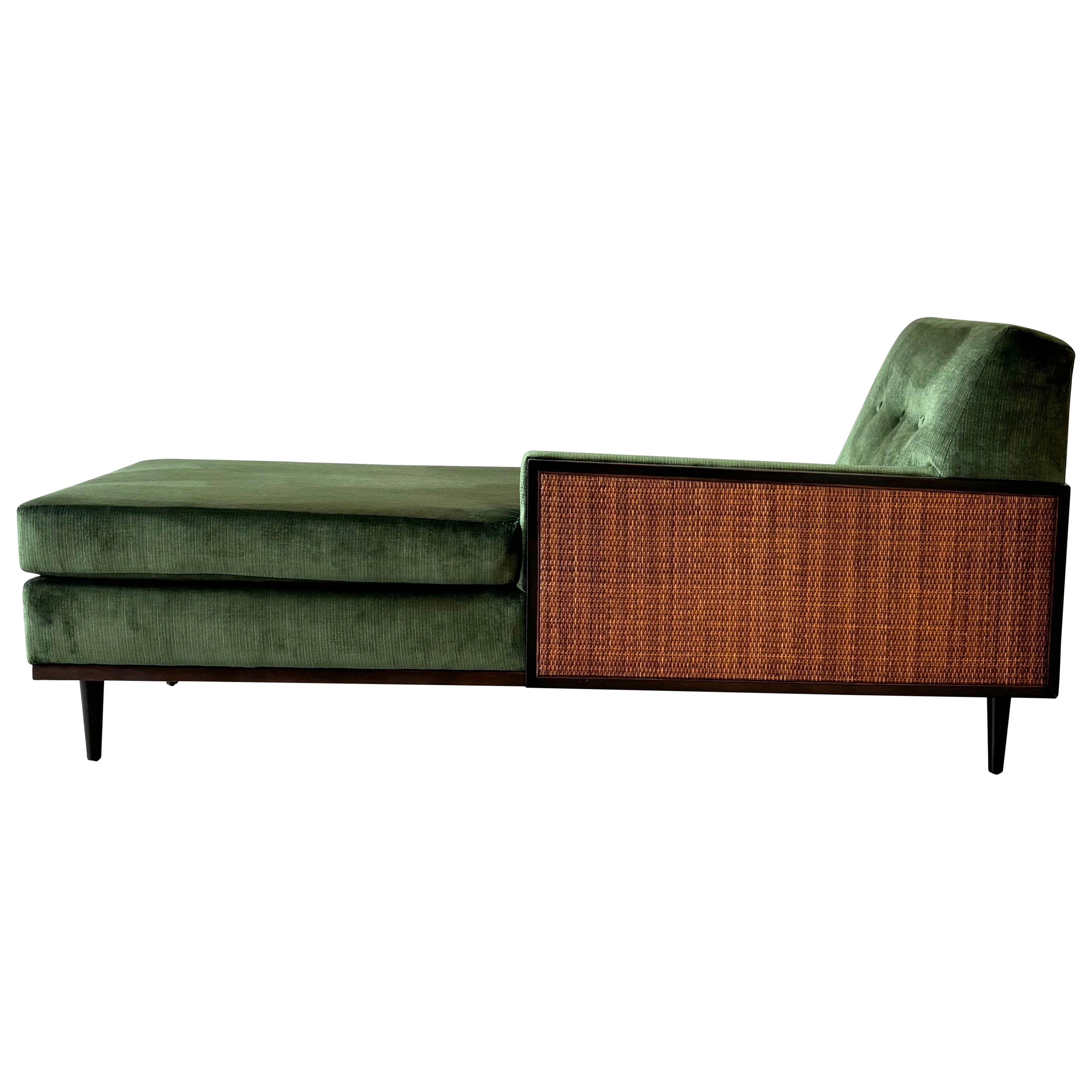 Harvey Probber-Stil Chaiselongue, Mid-Century Modern
