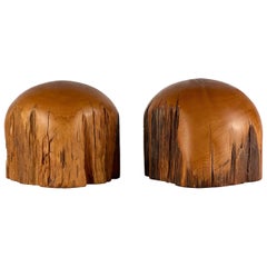 Serre-livres vintage Live Edge Huon Pine faits main