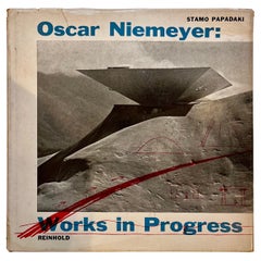 Oscar Niemeyer: Works in Progress, Tapa dura con sobrecubierta, 1958