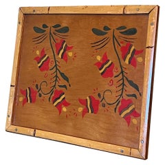 vintage Hana gemalt dekorative Volksstil Holz Kunst