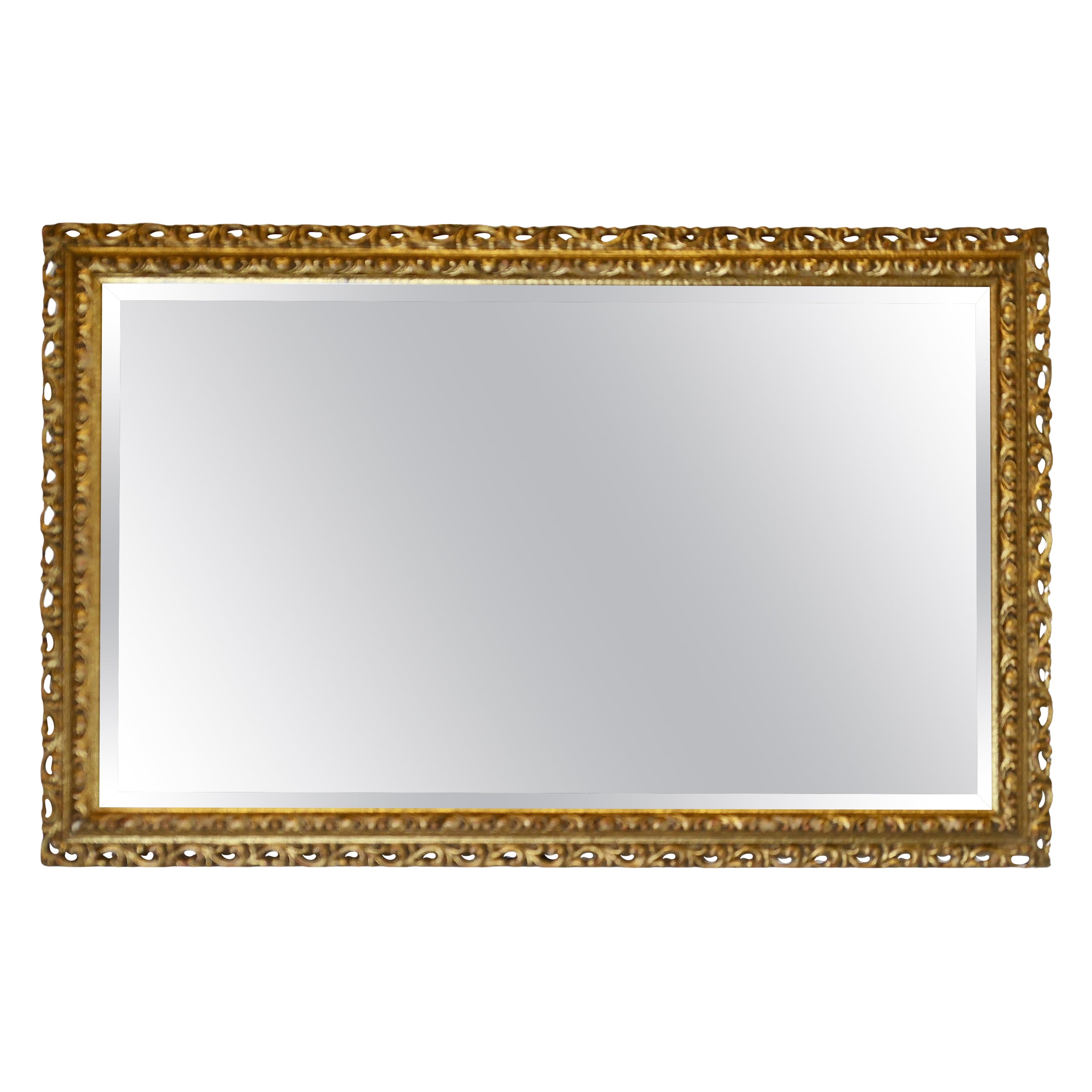 Precioso espejo de pared dorado   Este es un Espejo muy atractivo