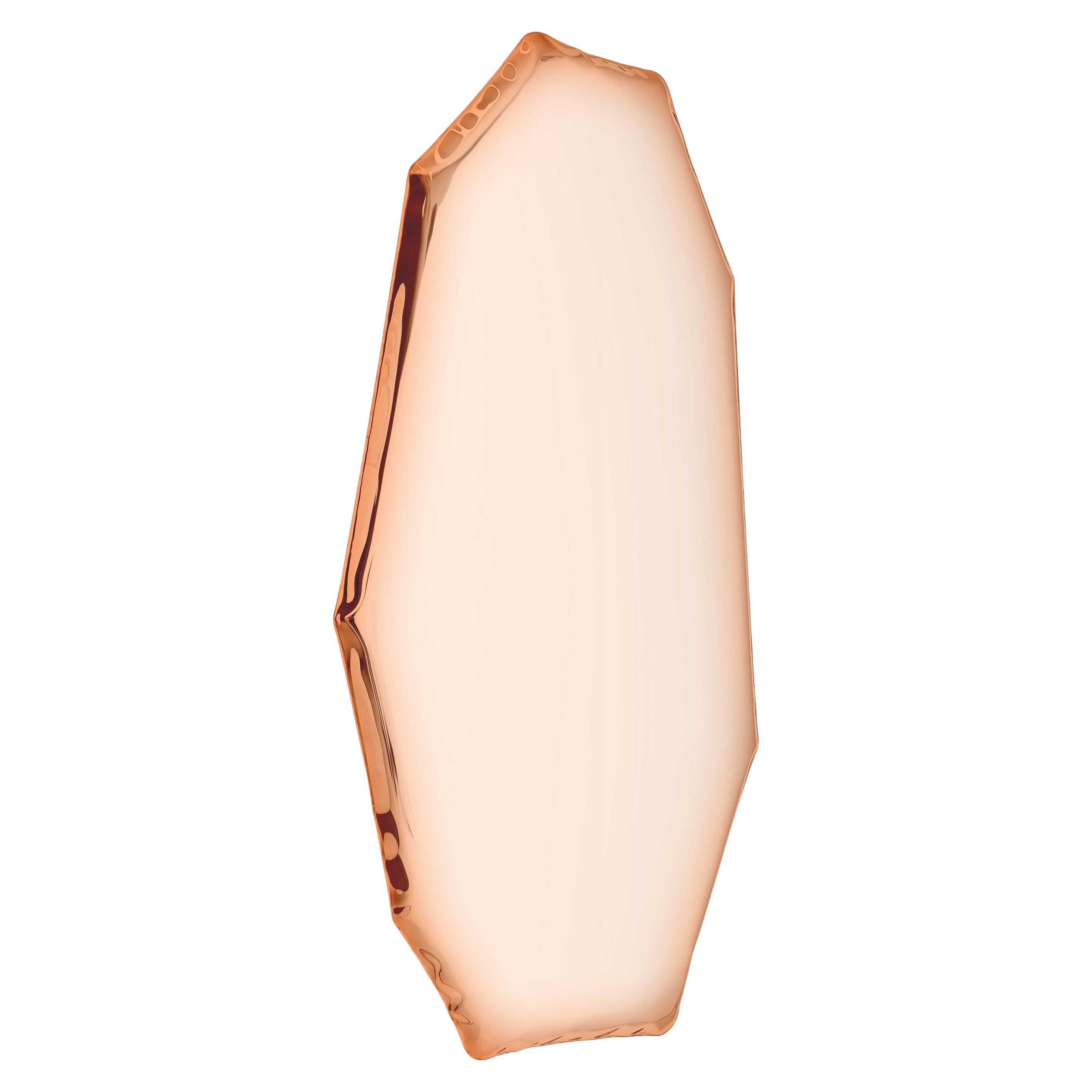 Rose Gold Tafla C3 Sculptural Wall Mirror by Zieta