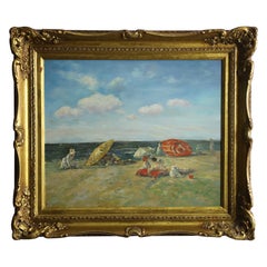 George William Sotter "A la orilla del mar" ca. 1906