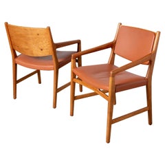 Raro conjunto de sillones Hans J. Wegner de Magasin du Nord