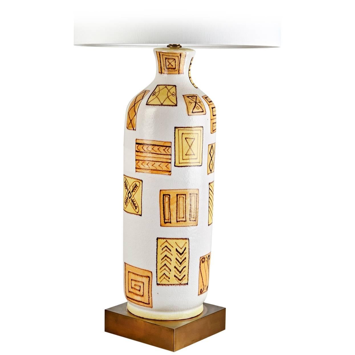 Table Lamp by Guido Gambone For Sale