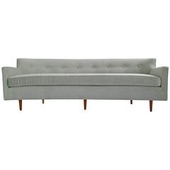 Curved Back Sofa in the Style of Paul McCobb