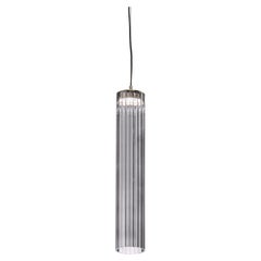 Lampada a sospensione Itala S1 Fumè Grey di Euroluce Lampadari