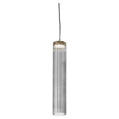Lampada a sospensione Itala S1 Big Transparent di Euroluce Bigli