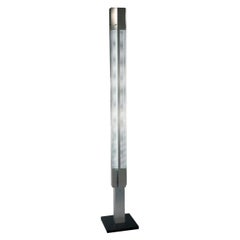 Serge Mouille Mid-Century Modern Aluminium Large Signal Column Floor Lamp