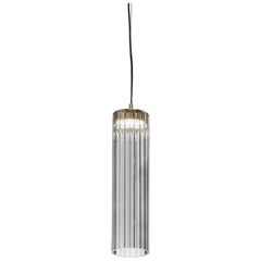 Itala S1 Piccola Lampada a Sospensione Trasparente di Euroluce Lampadari