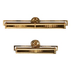 Neoclassic Gilt Bronze Picture Wall Light by Gherardo Degli Albizzi