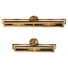 Neoclassic Gilt Bronze Picture Wall Light by Gherardo Degli Albizzi