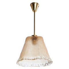 Designer italien, Design-Light, verre, laiton, Italie, années 1950