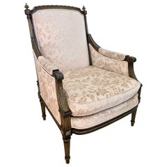French Louis XVI Style Club Chair #1 - John Elgin Woolf