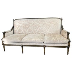 French Louis XVI Style Sofa - John Elgin Woolf