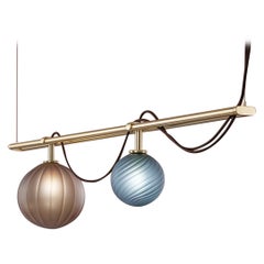 Lampada a sospensione Le Perle Small di Euroluce Lampadari