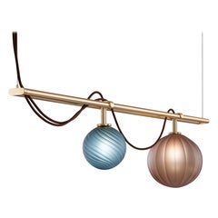 Lampada a sospensione media Le Perle di Euroluce Lampadari
