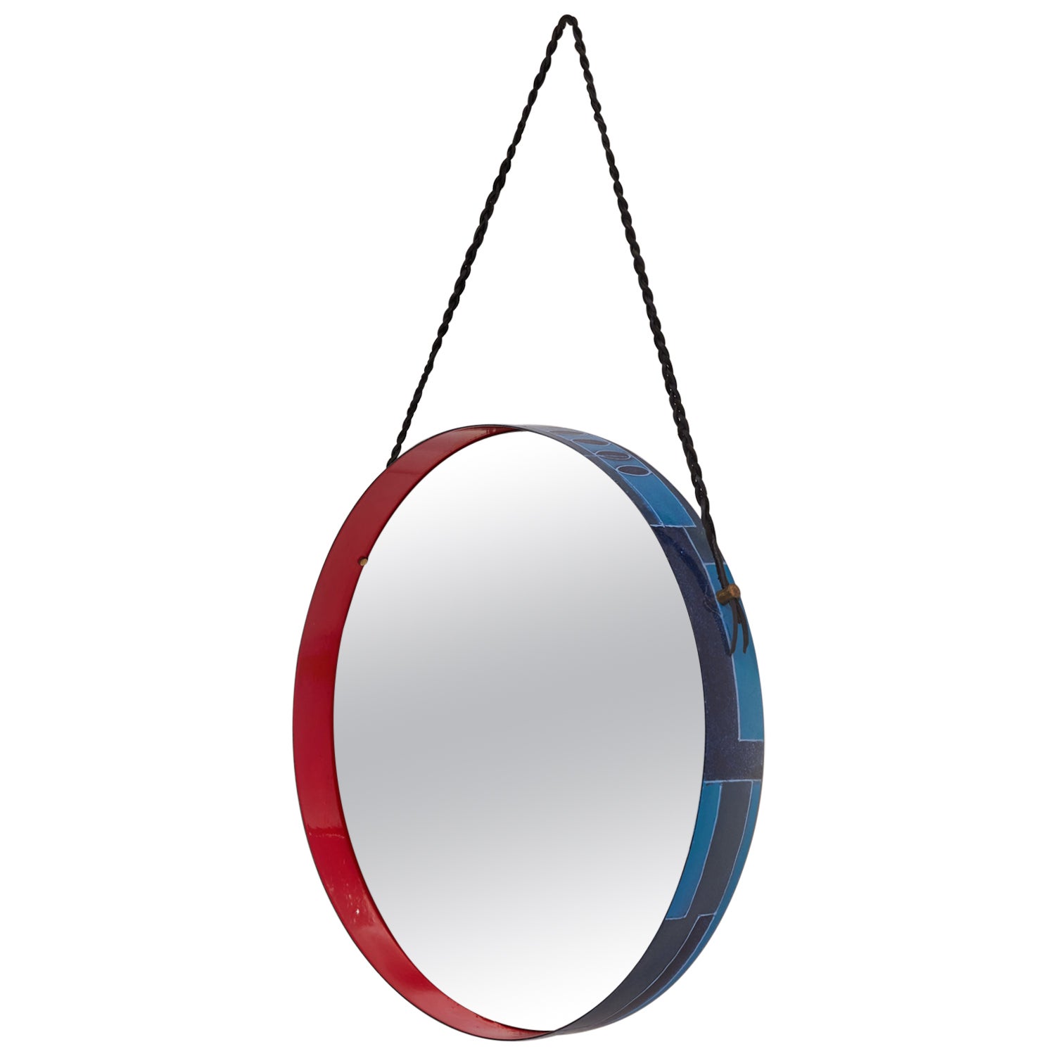 Siva Attributed Circular Mirror For Sale