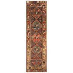 Mid-19th Turkish Anatolian Runner Carpet