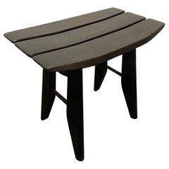 Sgabello Guillerme et Chambron in rovere