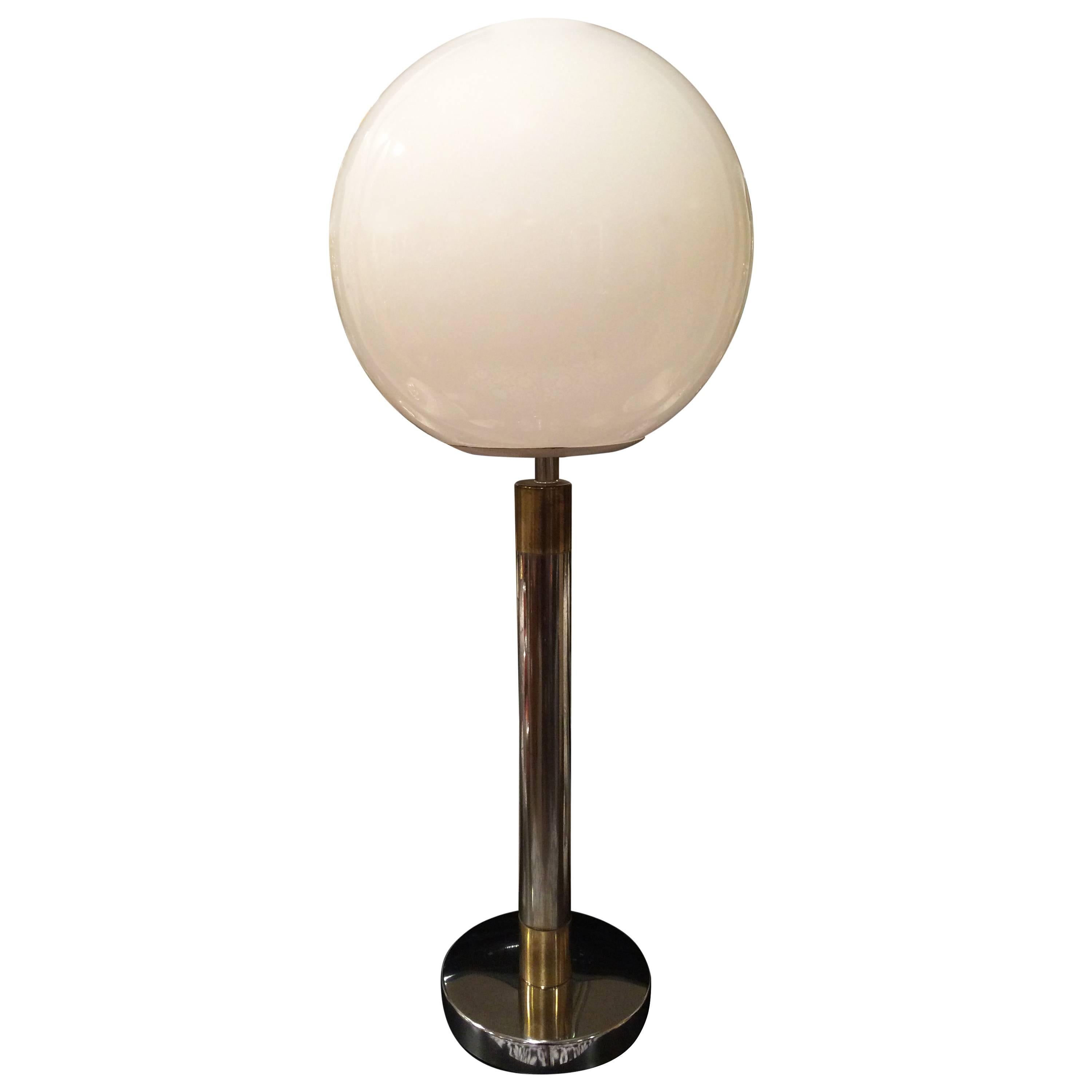 Large Robert Sonneman Style Lollipop Table Lamp