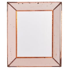 Petite Peach Cristal Art Mirror