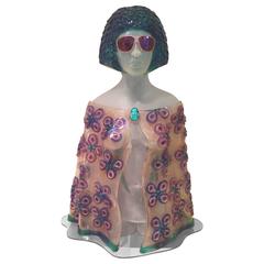 "Potephar's Wife" Lucite Figural Sculpture