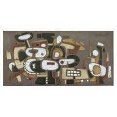 Raymond Gallucci Mosaic Forms Stoneware Ceramic Wall Tile