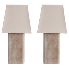 Coppia di lampade alte Willy Guhl