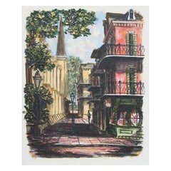 McCaffery, (XX secolo) Scena di strada, (New Orleans), Pittura