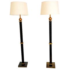 Mid Century Mexican Modernim Pair of Floor Lamps Attributed to Arturo Pani 7