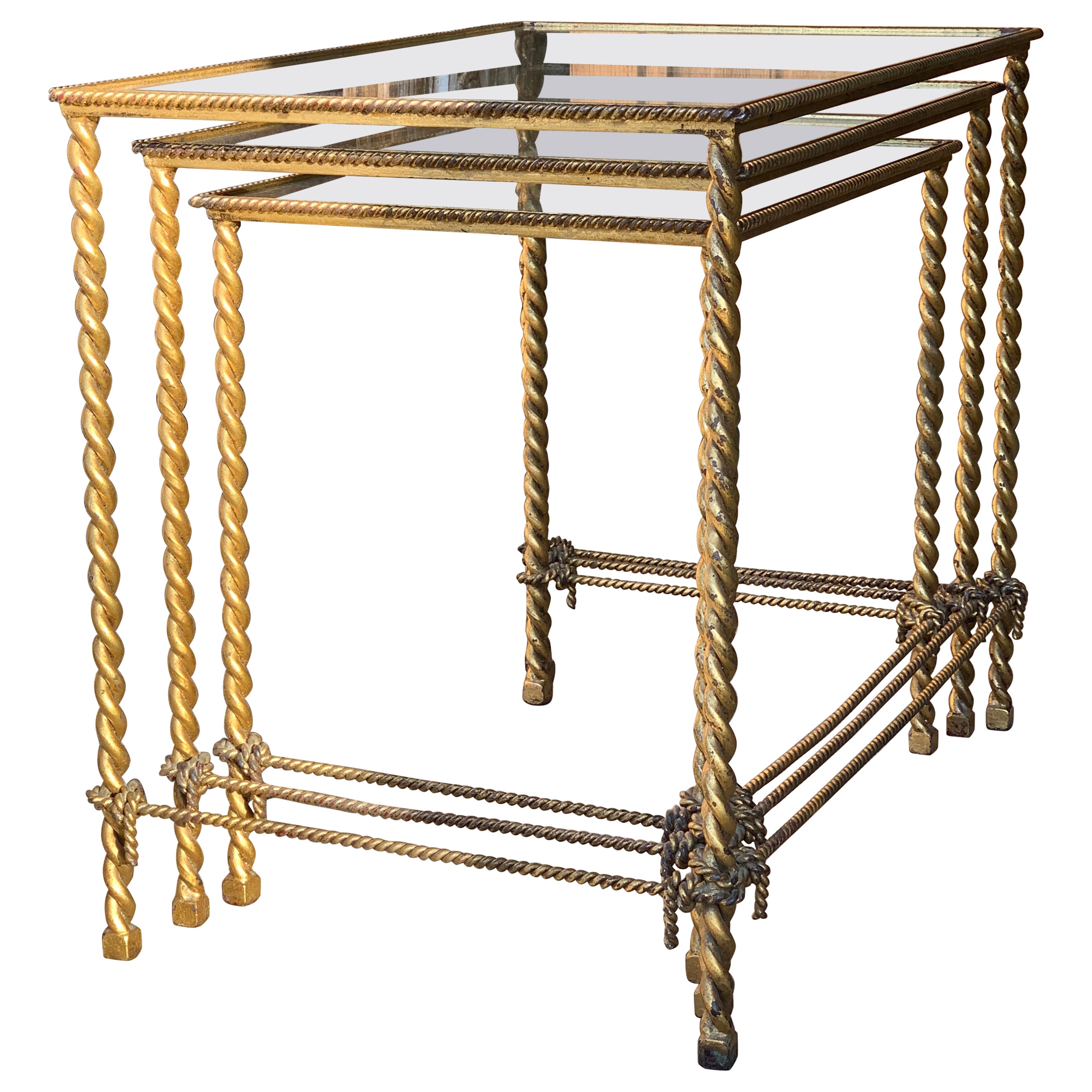 Mid Century Nesting Tables