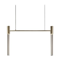 Linea S2D Tube 40 Pendant Lamp by Euroluce Lampadari