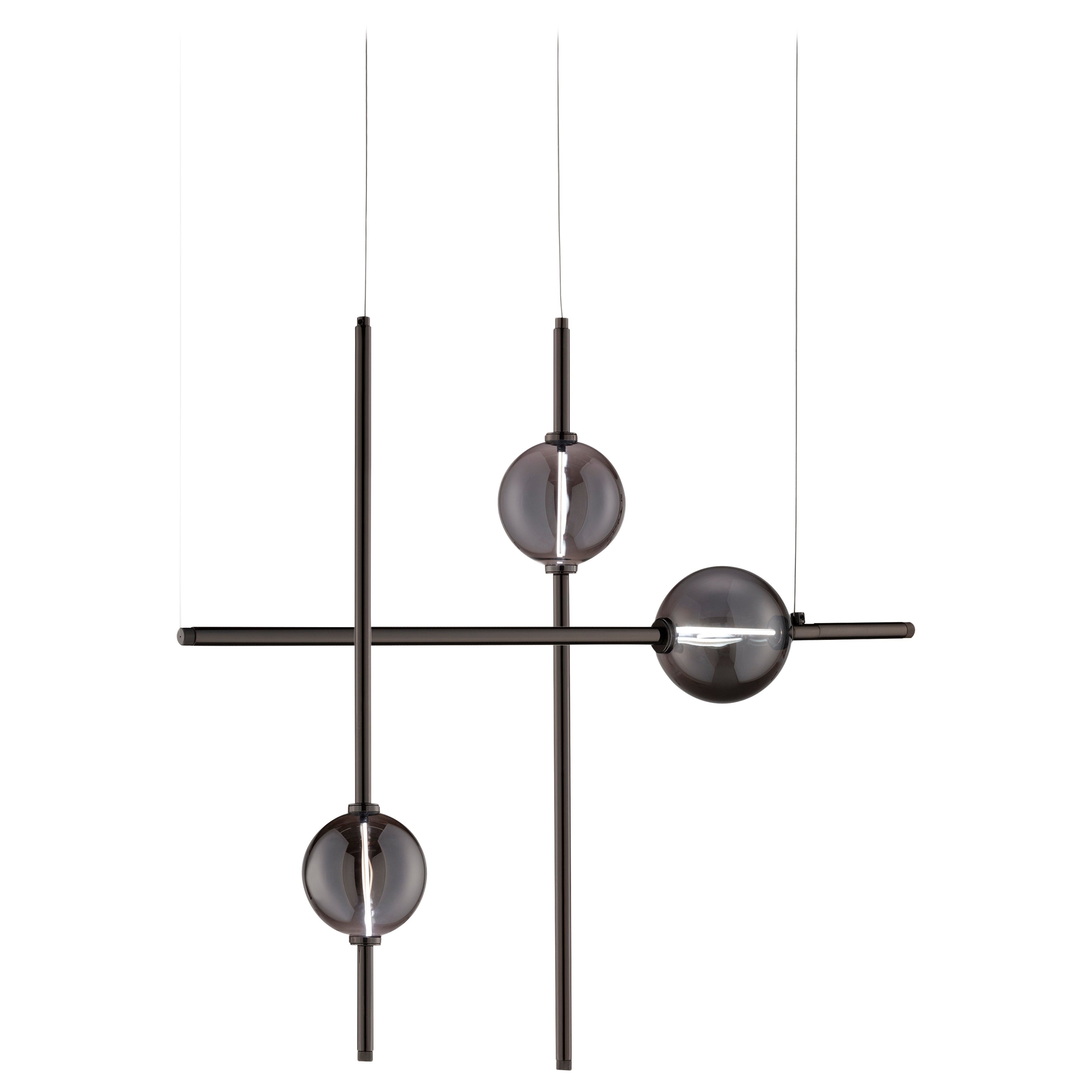 Lampada a sospensione Mikado S3 di Euroluce Lampadari