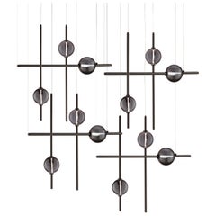 Lampada a sospensione Mikado S12 di Euroluce Lampadari