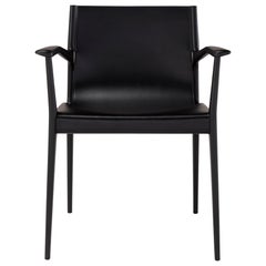 Chaise Cuoio Tessa avec bras par Amura Lab