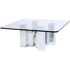 Mid-Century American Cubist Cocktail Table