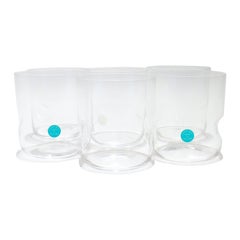 Set of 6 Vintage Elsa Peretti for Tiffany & Co. 'Thumbprint' Drinking Glasses