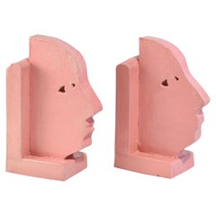 Profile Bookend in Pink