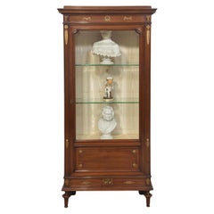 Vitrine en acajou de style Louis XVI