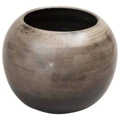 Contemporary ‘2015’  Smoke Fired Vase One of a Kind, Karen Swami