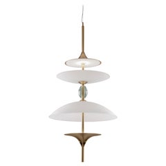 Lampada a sospensione media Sama di Euroluce Lampadari